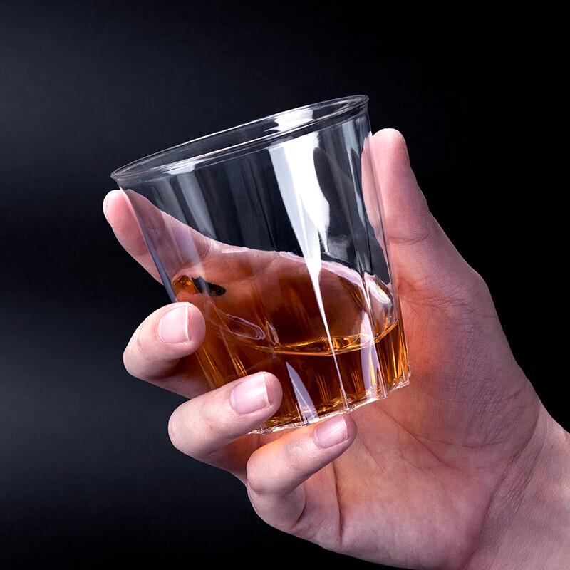 Thickened Clear Hard Plastic Disposable Cups