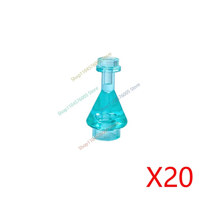 MOC City Scene Accessories Building Blocks Medieval Bonfire Flame Wine Bottle Reagent Bottle Box Compatible Mini Bricks Toys T11