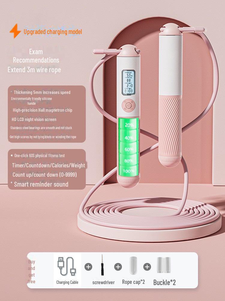 Hochwertiges knotenfreies Springseil für den Sport von Grund- und Hauptschülern