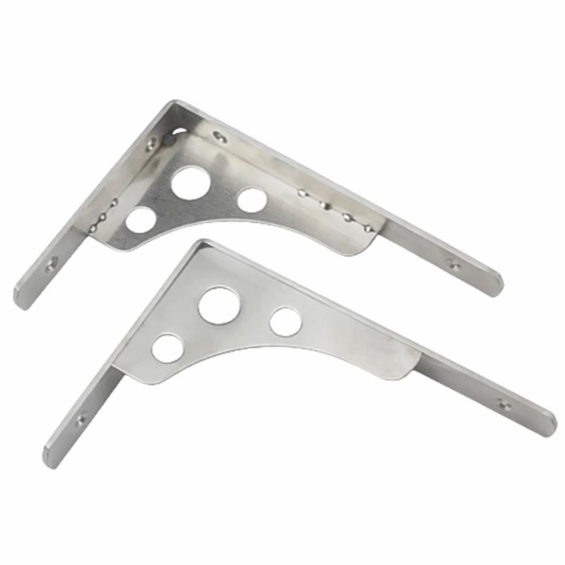 Heavy Duty Square  Wall Mount Bracket Easy Installation Space Saving Designs Wall Support Bracket for Kitchen Garage