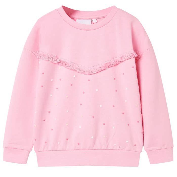 Pink Sweatshirt for Children 92/104/116/128/140