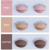 3Pairs/Set Replacement False Eyelash Extension Practice Head Model Silicone Removable Eyelids Tattoo Training Eyes Mannequin