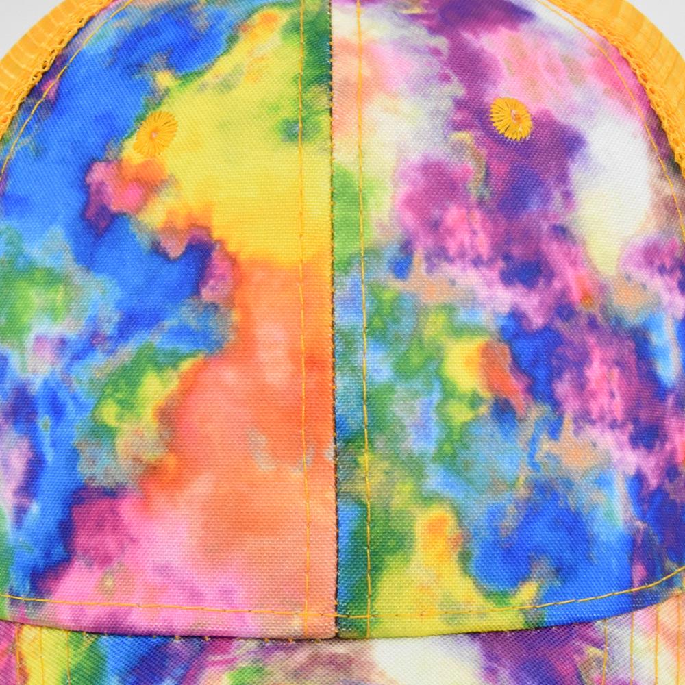 High Quality Batik Dyeing Baseball Cap For Men Women Mesh Breathable Sun Protection Adjustable Outdoor Sports Beach Travel Hat