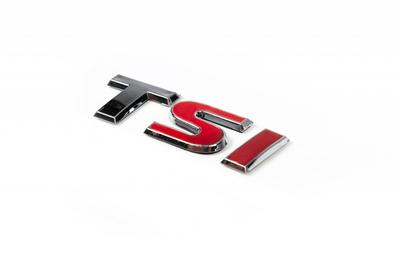 TSI Inscription (under the Original) T-chrome, SI-red for Volkswagen Jetta 2011-2018