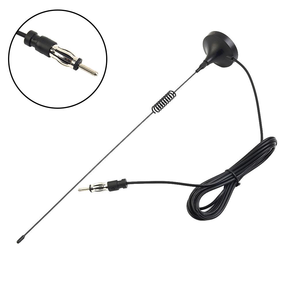 300 Cm Radio Antenna Car Signal Booster Antenna Auto Stereo Radio FM/AM Signal Aerial SMA-female Connector Apply To The Car Radi