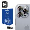 Szkło hartowane do iPhone 16 Pro 3MK Lens Protection Pro Tęczowe
