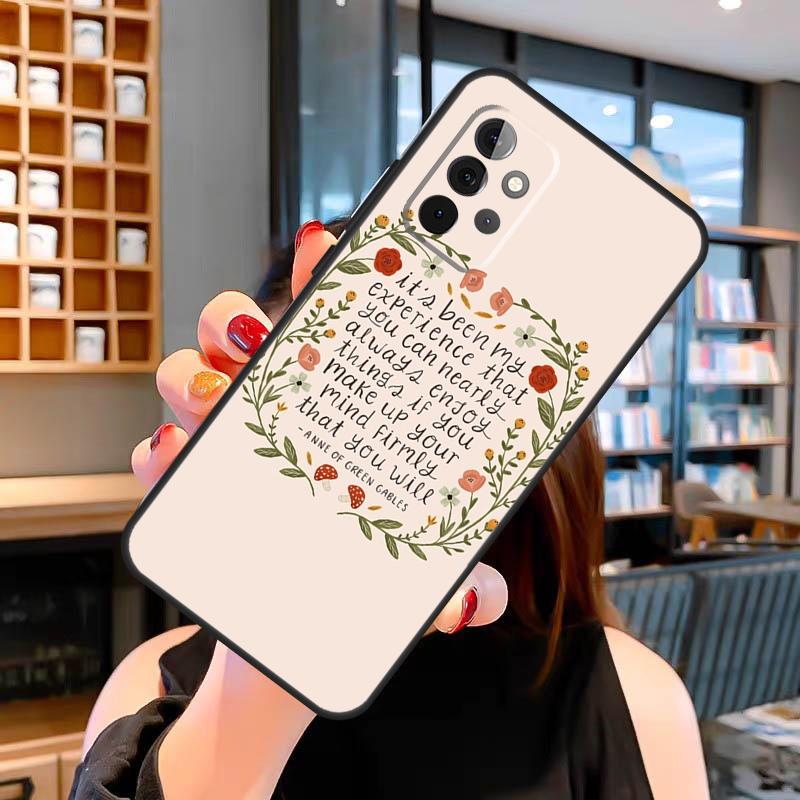 Anne of Green Gables Case For Samsung Galaxy A53 A56 A36 A06 A13 A32 A12 A22 A52 A35 A26 A16 A55 A15 A54 A34 A14