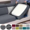 Jacquard Sofa Seat Cover Plain Stretch Couch Cushion Case Folar Fleece Solid Sofa Covers Living Room Sofa Furniture Protector