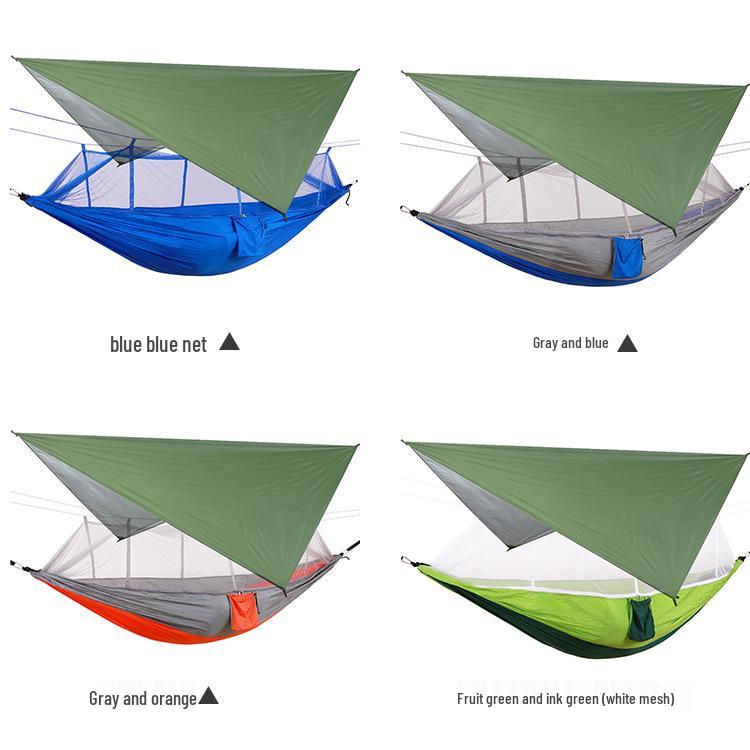 Waterproof Sunshade & Mosquito-Proof Camping Hammock Tent 310*310