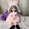 30CM Handmade Mini Doll Cute Dolls Princess Clothes Suit Child Toy Girls Gifts