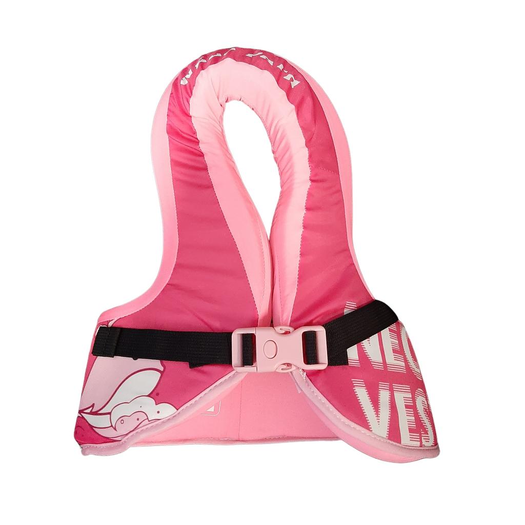 Kinder-Schaumstoff-Schwimmweste MASTER Evee 25-35 kg - pink