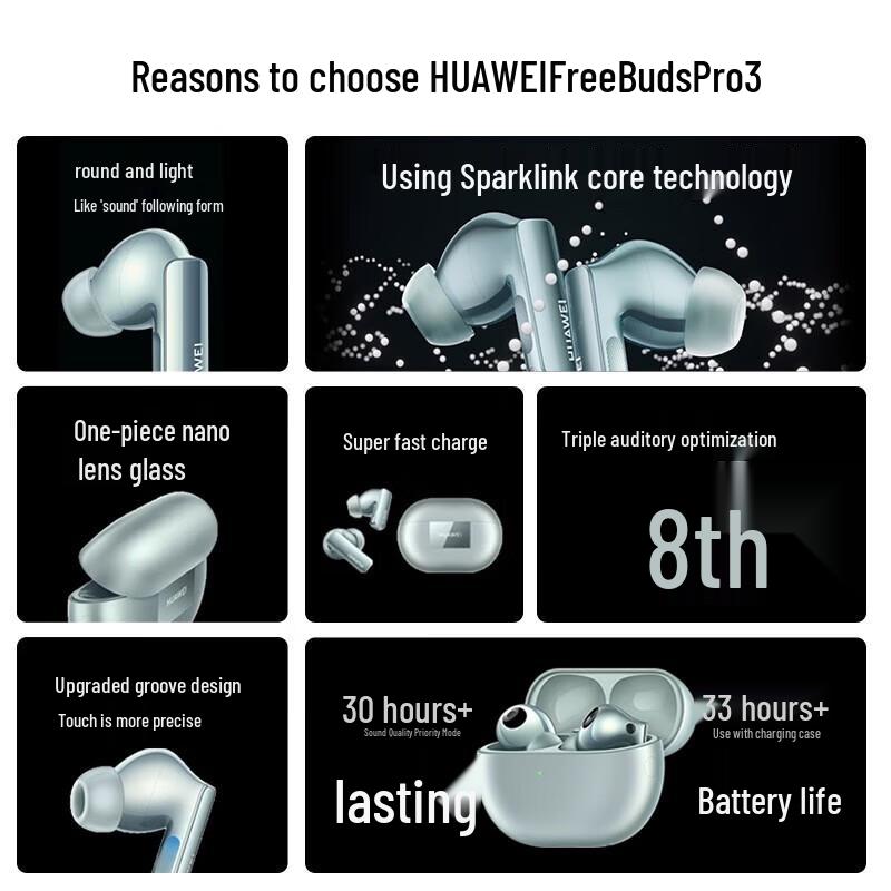 Huawei FreeBuds Pro 3 Wireless Earbuds