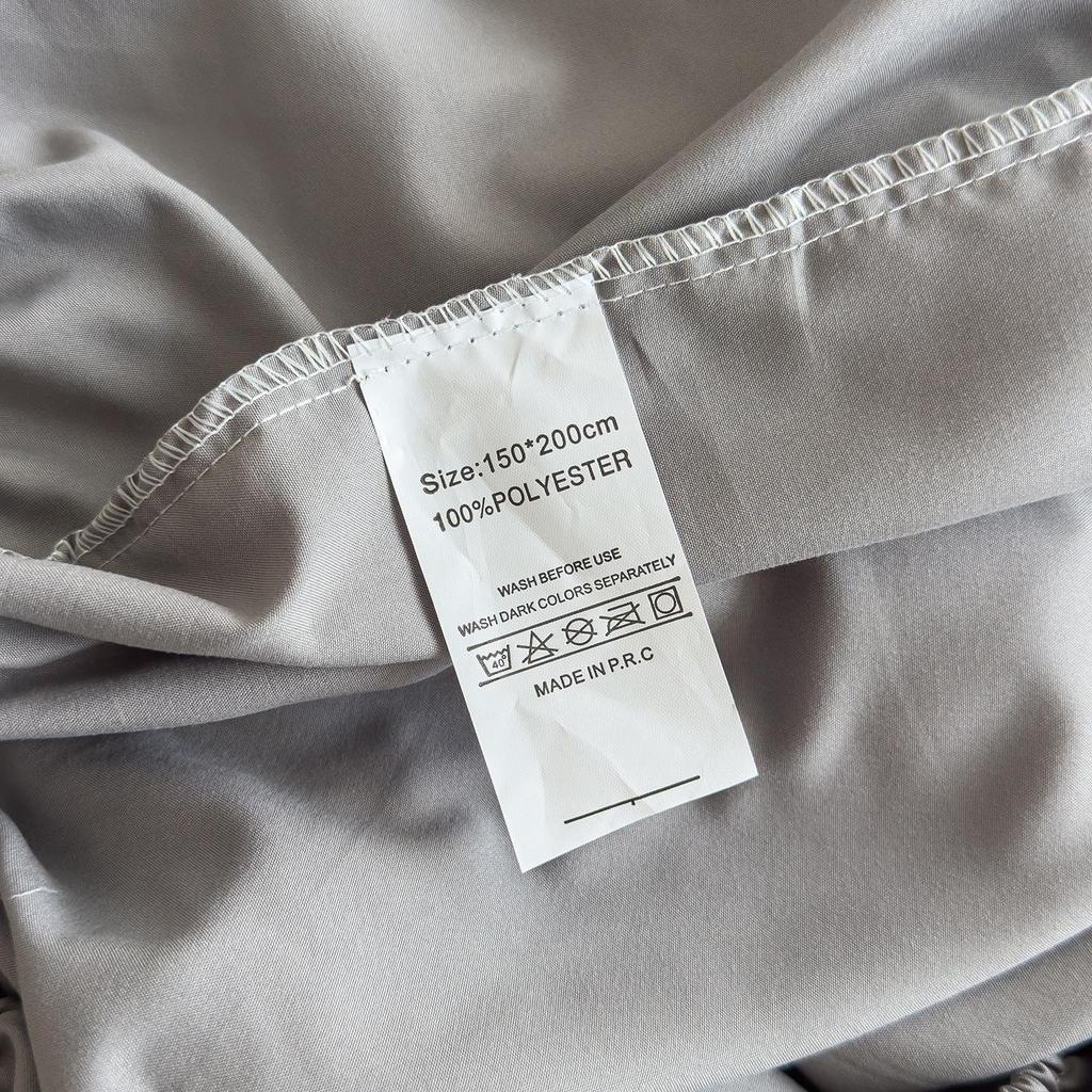 Cross-Border Solid Color Brushed Fitted Sheet Set - Water-Washable Protective Cover & Pillowcase for Simmons, Heat Transfer Compatible