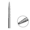 High Speed Steel Rotary File Burrs 6mm Shank Grinding Head for Woodworking Metal Carving Electric Milling Cutter