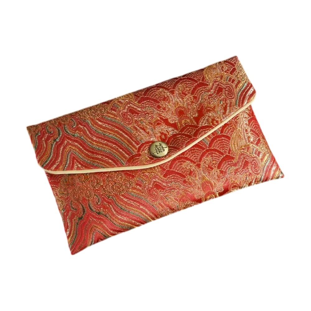 Chinese Style New Year Red Envelope Traditional Red Packet Hongbao Lucky Money Bag Party Gifts