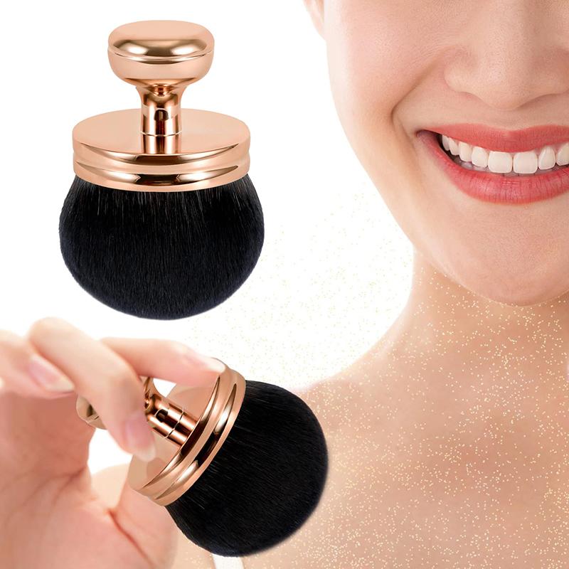 Extra Large Body Makeup Brush Soft Synthetic Hair Professional Kabuki Brush Wide-Headed Foundation Brush For Self Tanner