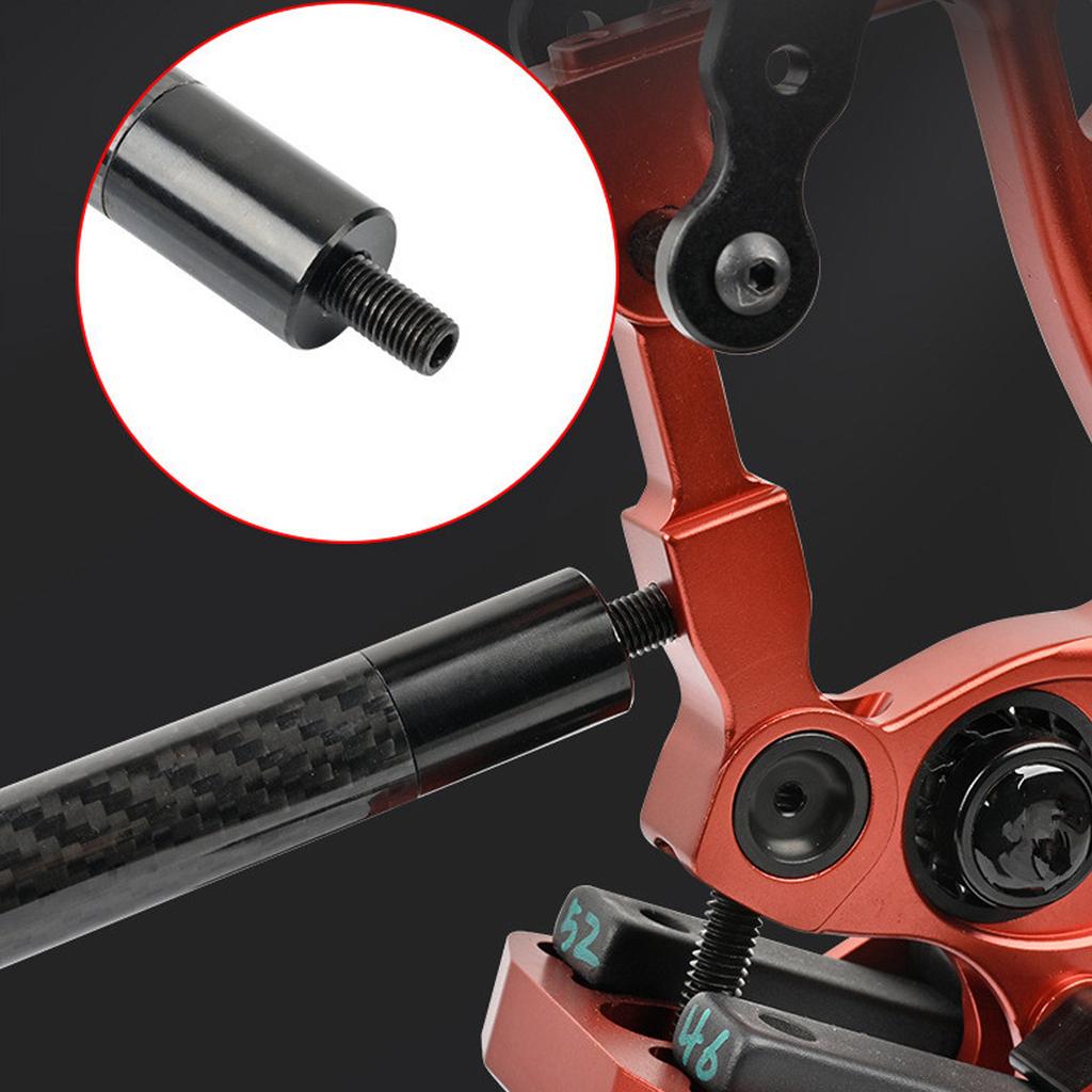 Carbon Fiber Stabilizer Balance Rod Compound Bows Stabilizer Rod Damping Rod Shock Absorption Shootings Accessories