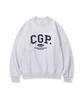 Cgp [24 Year Brushed Fleece Version] Cgp Arch Logo Sweatshirt - Melange Gray