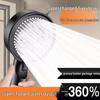 Black Warrior Aromatherapy High-Pressure Handheld Shower Head with Hose, Water & Energy Saving