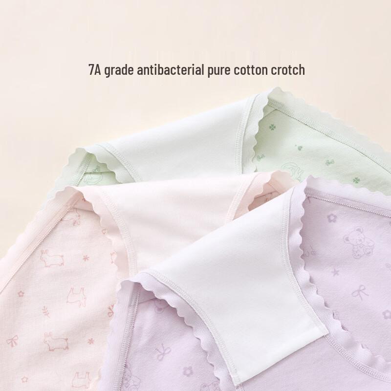 Fenteng Women's Pure Cotton Mid-Waist Briefs