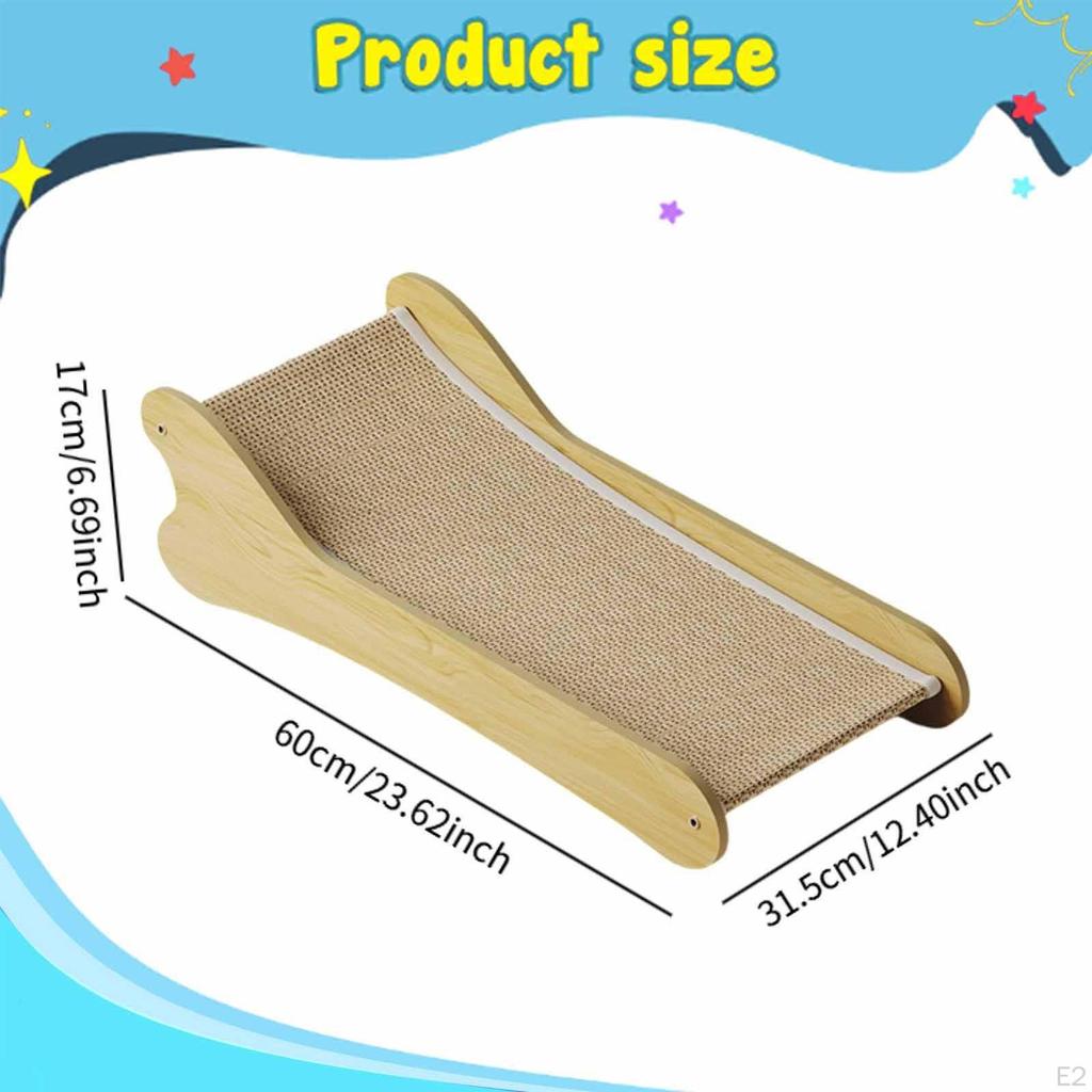 Cat Scratcher Bed Hammock for Indoor Cats and Kittens Modern Cozy Rest Play Furniture