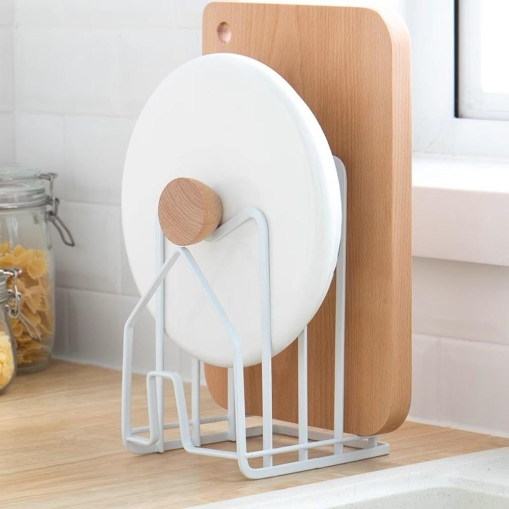 Metal Cutting Board Rack Shelf Stable Chopping Board Holder  Restaurant Home Kitchen