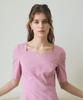 PAUL&ALICE Heart Neck Dress / Pink
