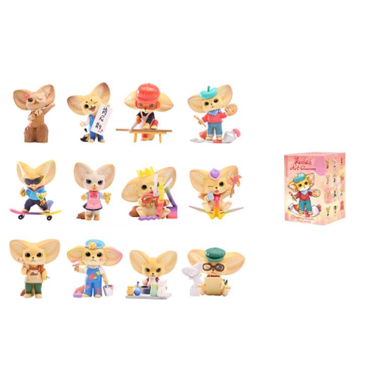 

New POP MART Kenneth Art Studio Collection Blind Box Products Single Mystery Box/Full Box 12 Pcs 210800520 Single Blind Box