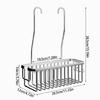 Quick Installion Hanging Shower Shelf Organizers Rustproof Designs with Secure Storage for Bathroom Daily Use Items