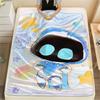 1PC ASTRO BOT Patterned Flannel Blanket Suitable For All Seasons for Home Decor Warmth and Comfort Gifts Holiday Present