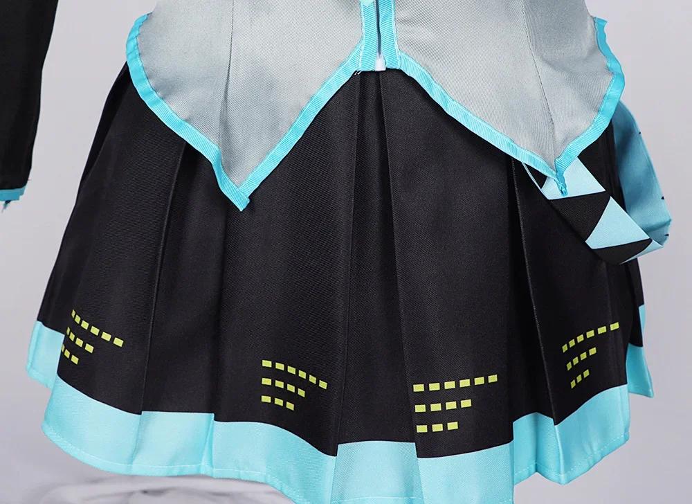 Anime Karakter Prestaties Kleding Hatsune Anime Kleding Cosplay Kleding Rok Hetzelfde Pak Pruik Accessoires Halloween