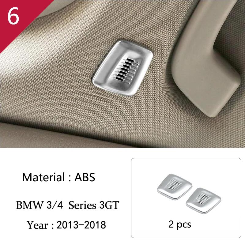 Accessories  For BMW 3 4 Series 3GT F30 F32 F34 Car Inner Door Audio Speaker Gearshift Panel Door Armrest Reading Light Cover Tr