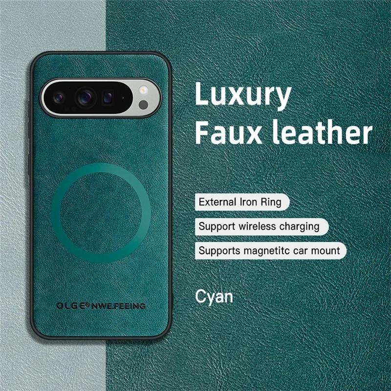 For Magsafe Phone Cases For Google Pixel 7 8 9 Pro XL Magnetic Wireless Charging Covers For Pixel 9A 8A 7A Phone Accessories