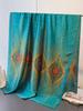 Elegant Women Satin Silk Scarf Beach Wrap Shawl Ladies Vintage Print Sunscreen Bandanas Hijab Mujer Boho Scarve Pareo Casual New