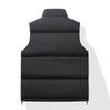 Men's Loose Vest Autumn and Winter, Men's Thick Casual Stand Up Collar Jacket
