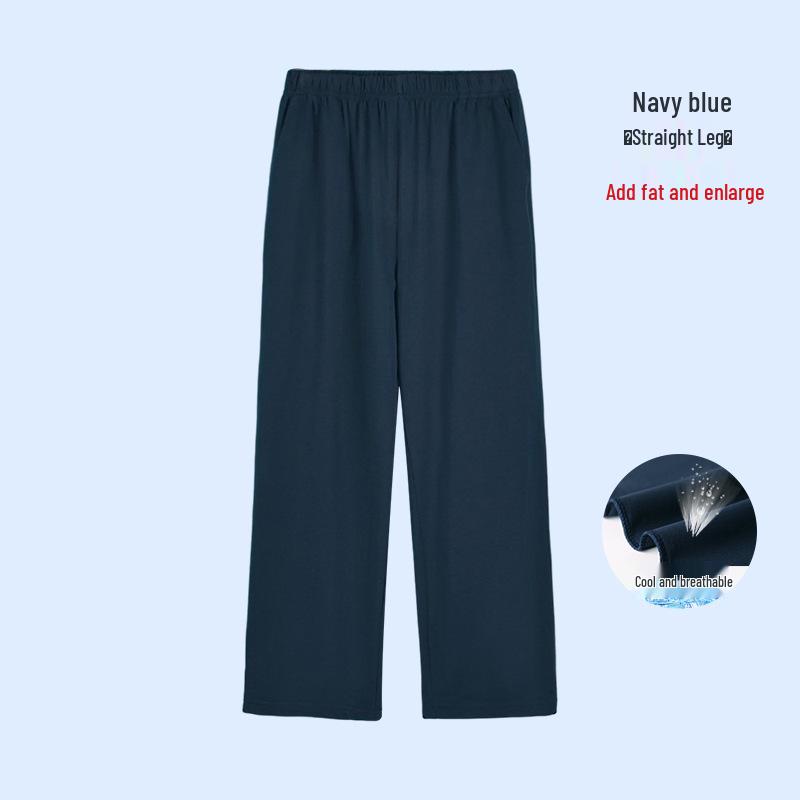 Kinder Sommer Baumwoll Sporthose - Jungen Marine & Mädchen Grau Mückendicht Eisseide Hose.