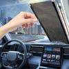 New Fashion Parasolar Auto Jaluzele rulante automate Cremă solară de vară Izolație termică Anti-ultraviolete Auto Home Perdele cu dublă utilizare