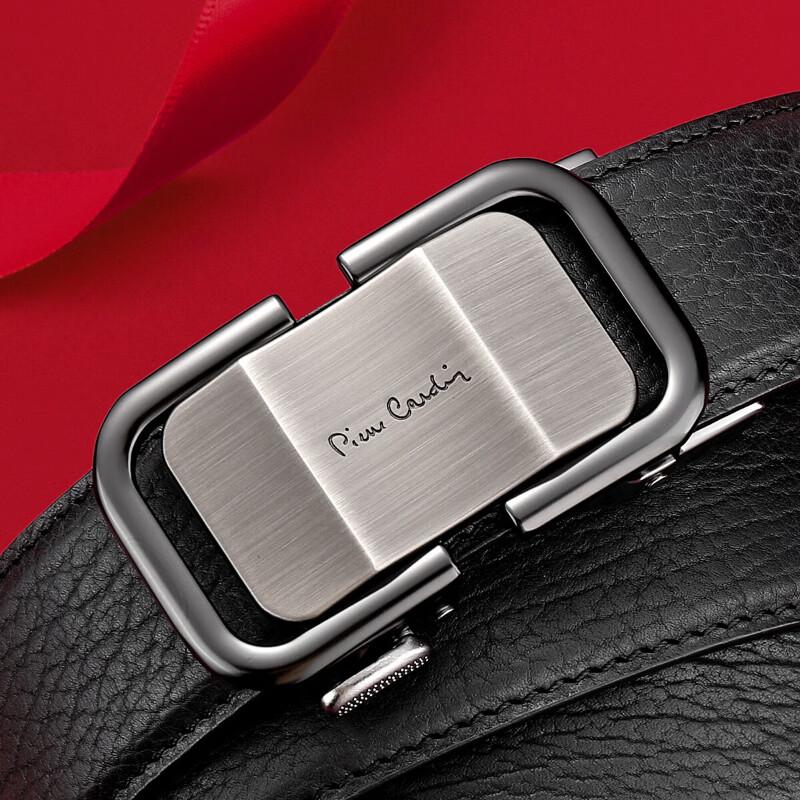 Pierre Cardin Men's Seal Leather Belt