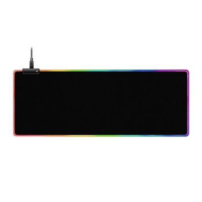 LED Gaming Mouse Pad Large Glowing LED Mousepad Antislip Rubber Base Computer Keyboard Desk Mouse Mat for Gaming