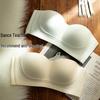 Seamless Strapless Push-Up Bandeau for Women – Non-Slip, Invisible, Thin, Ideal for Small Busts