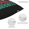 Graduate 8Th Grade Square Pillowcase Polyester Linen Velvet Printed Zip Decorative Throw Pillow Case Home Cushion Cover 45X45