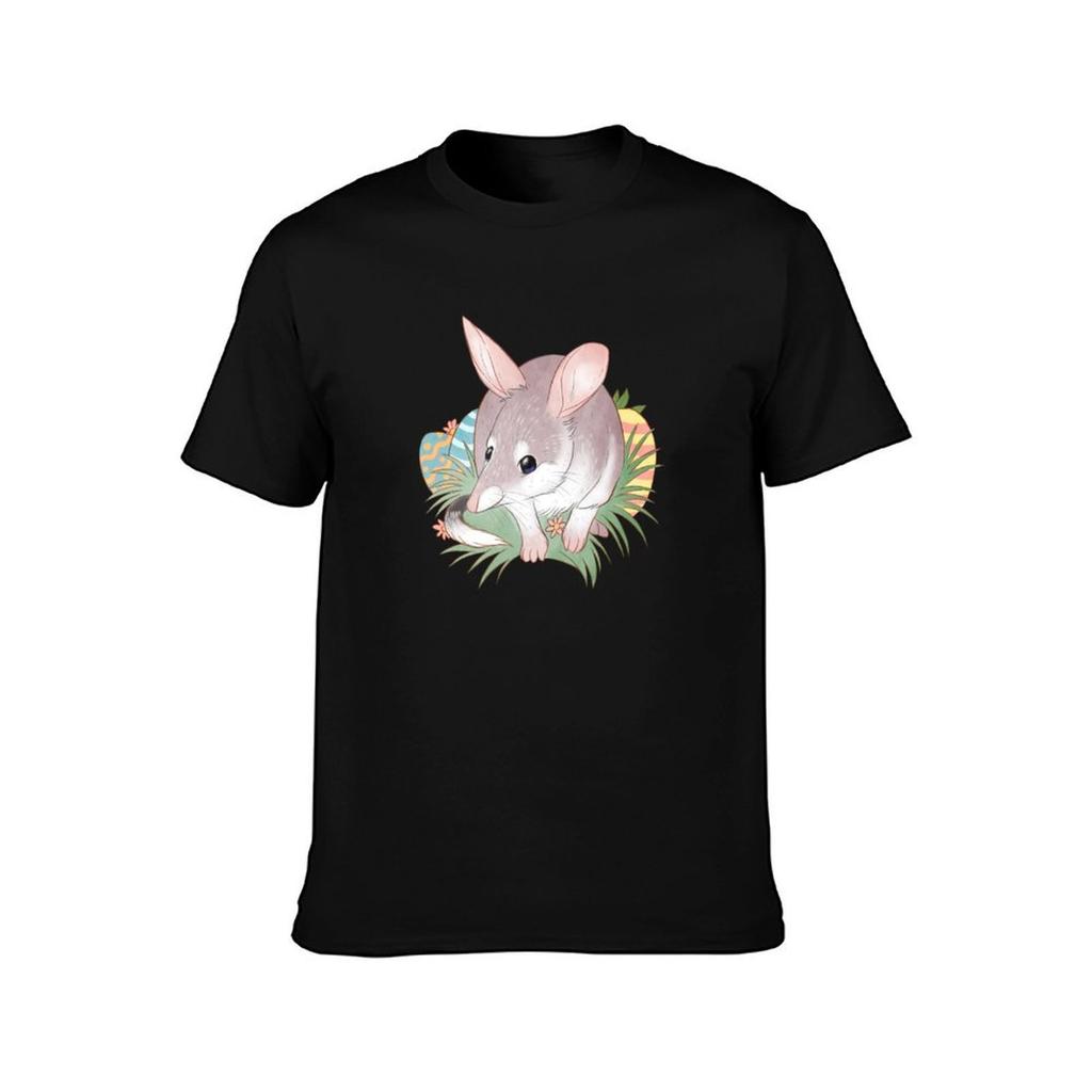 Easter Bilby Watercolour Design TShirt Running Performance Short Sleeve Tee