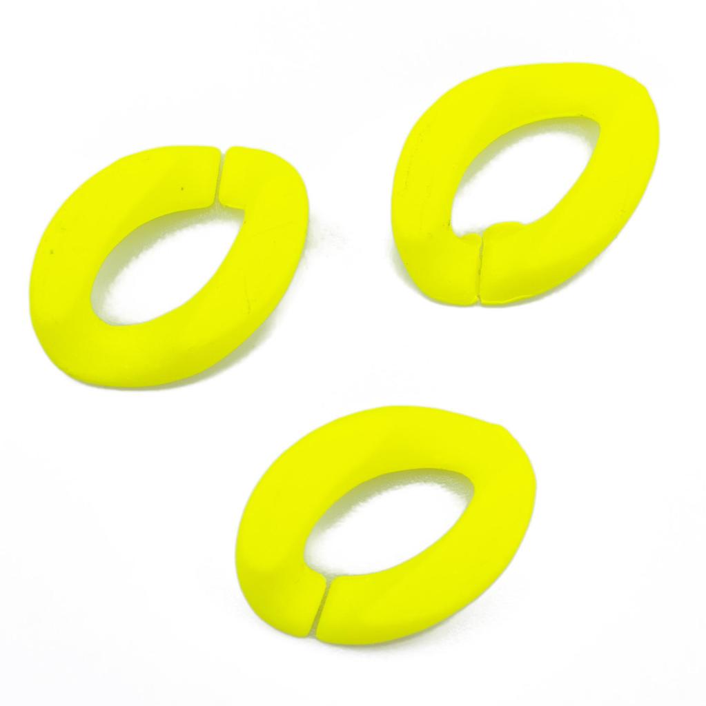 Acrylic Matte Hand-Feel Paint with Chain Insert Buckle and Jump Ring for DIY Jewelry and Phone Cases
