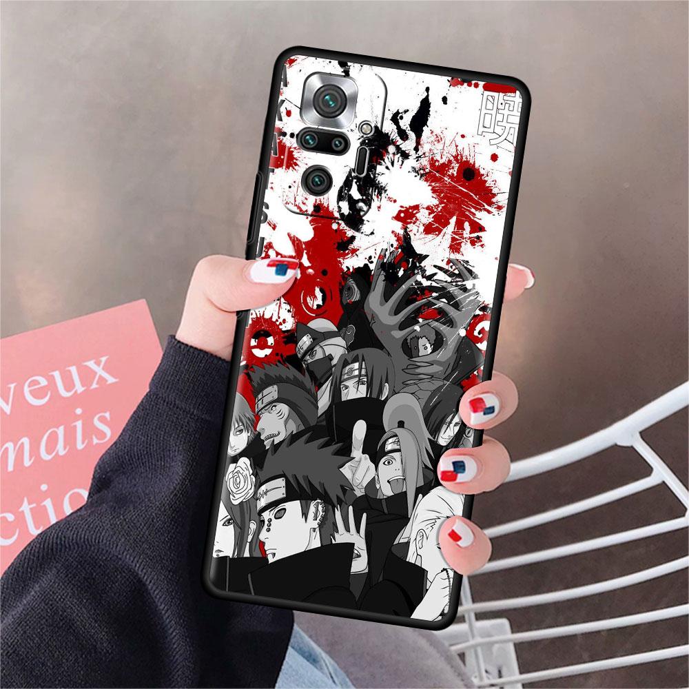 Pouzdro pro Xiaomi Redmi Note 11 9S 10 9 8 7 9A 9C 9i K40 8T 10C 9T K50 Silikonový kryt na telefon Anime