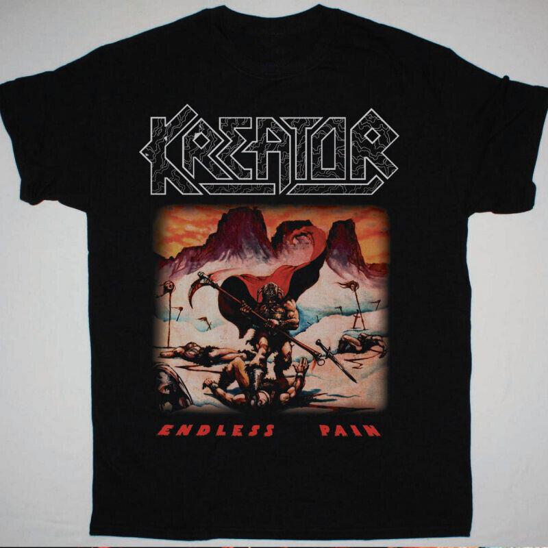 KREATOR ENDLESS PAIN Футболка Унисекс Хлопковая Футболка S-4XL VN1924 Унисекс Футболка XXXXL