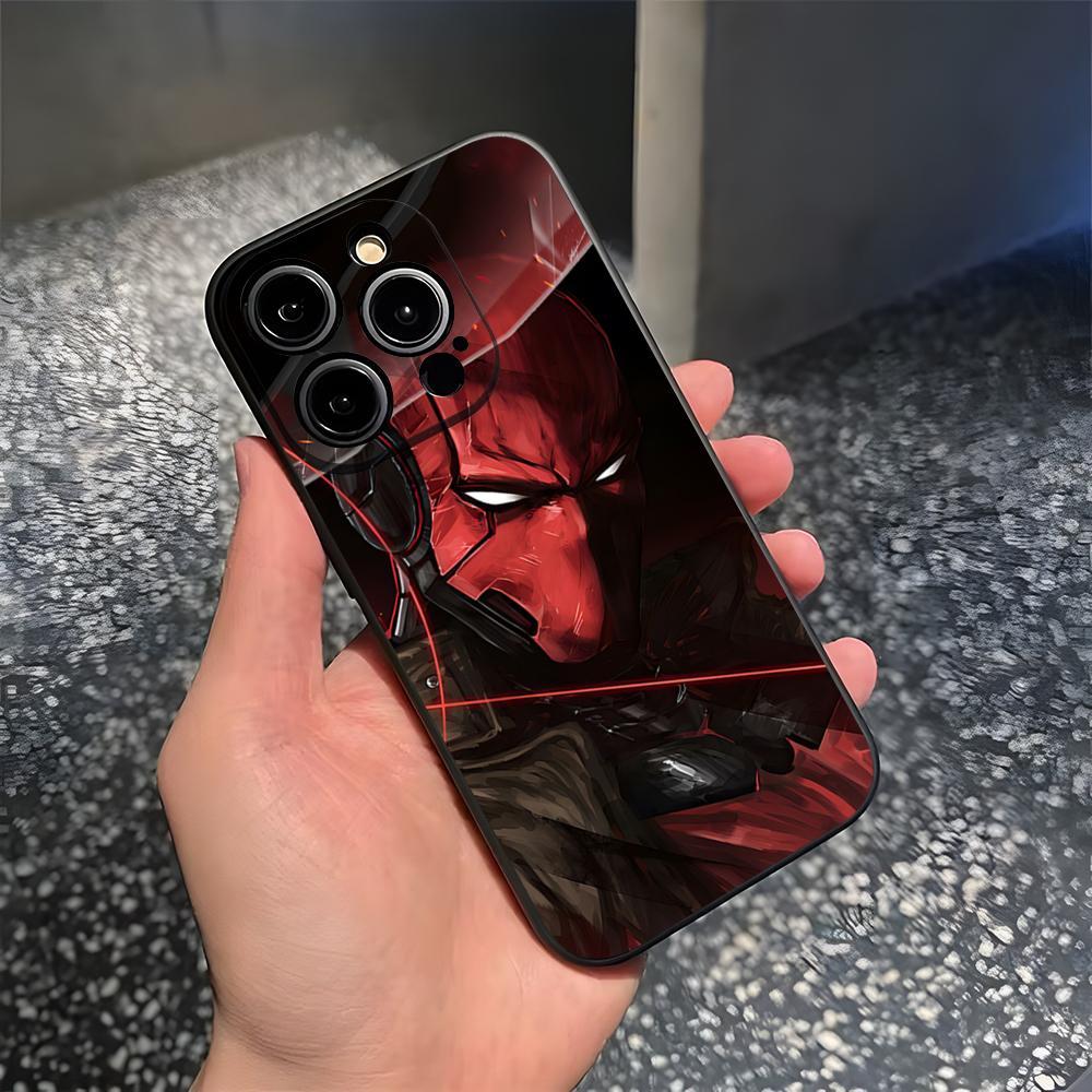 Cartoon Red Hood Phone Case For 17 Pro Max Iphone 14 16 Pro Max 12 15 Plus 13 Pro 11 Xr X Xs 8 7 Plus Back Cover