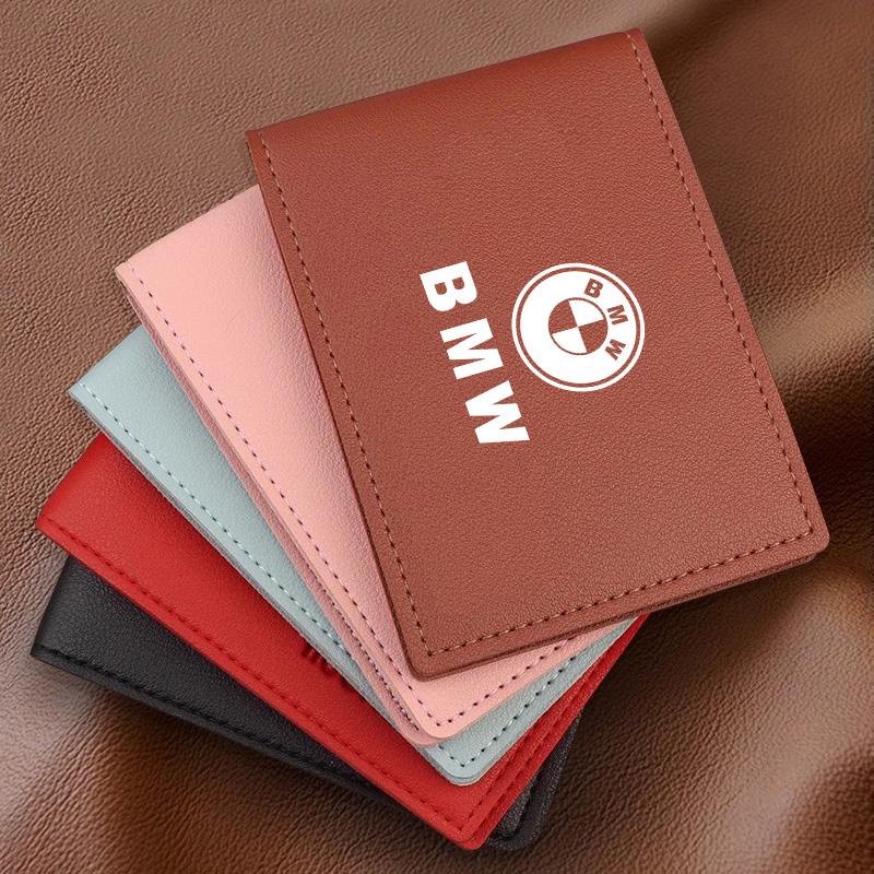 Ultra-Thin Car Driver License Bag ID Card Leather Cover For BMW X1 X2 X3 X5 X4 X6 X7 G30 G20 G32 G11 G12 F40 F30 F20 F10 F34 F07 msvc59