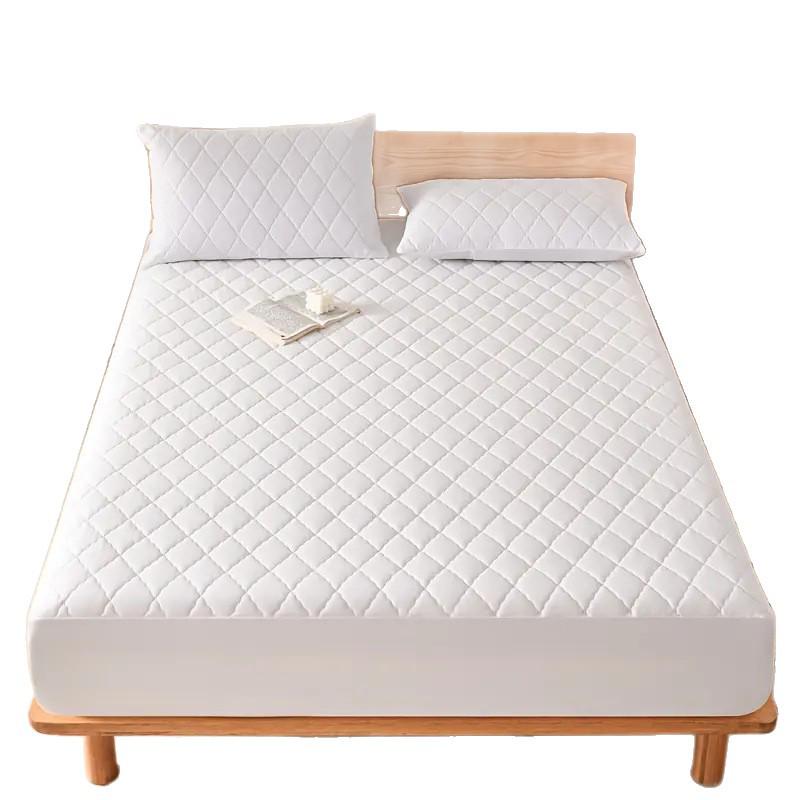 Quilted Waterproof Mattress Protector: Anti-Slip Urine Shield Cover