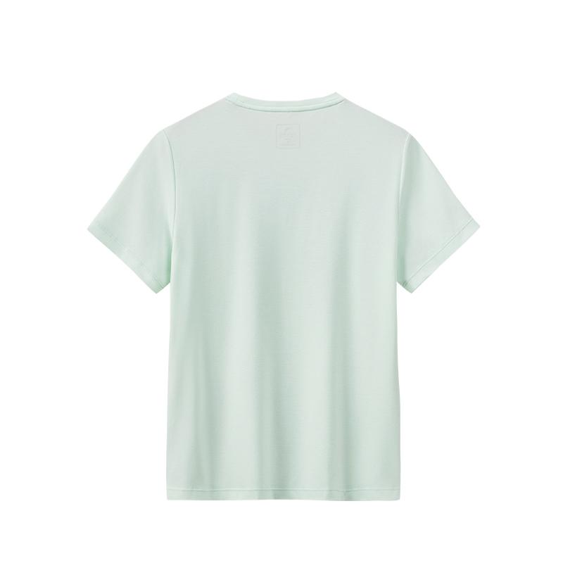 Anta Simple Breathable Casual Fashion Versatile Short Sleeve T-Shirt Women tops 162627117-3