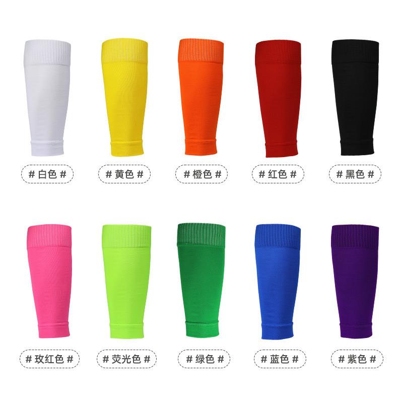 Elasticity Shin Guard Sleeves For Soccer Compression Adults Kids Anti Slip Sport Socks With Leg Shinguards Football Equipment 1